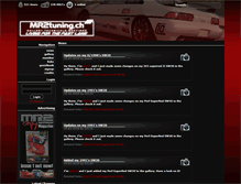 Tablet Screenshot of mr2tuning.ch